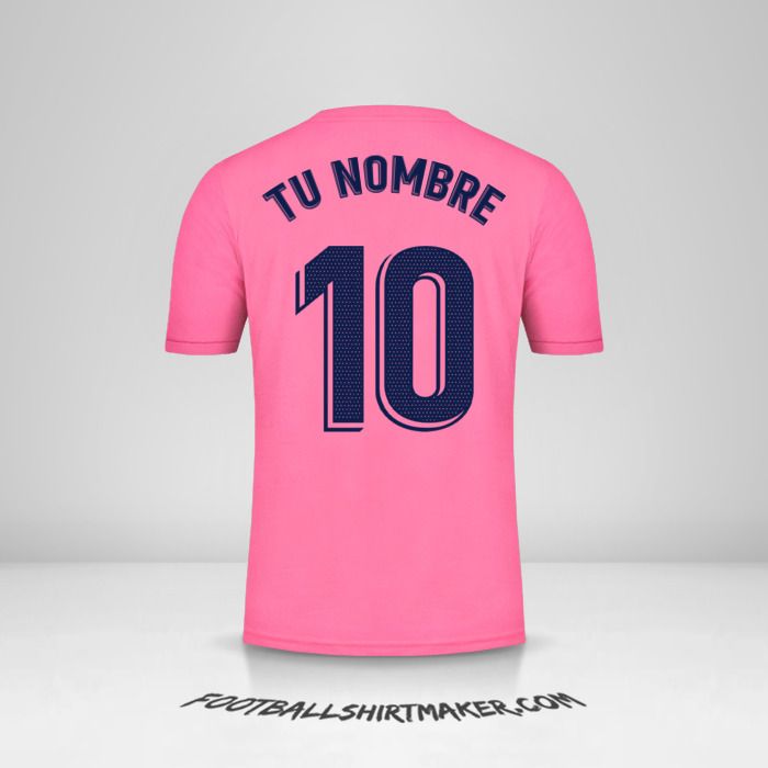 Camiseta Real Madrid CF 2020/21 II número 10 tu nombre