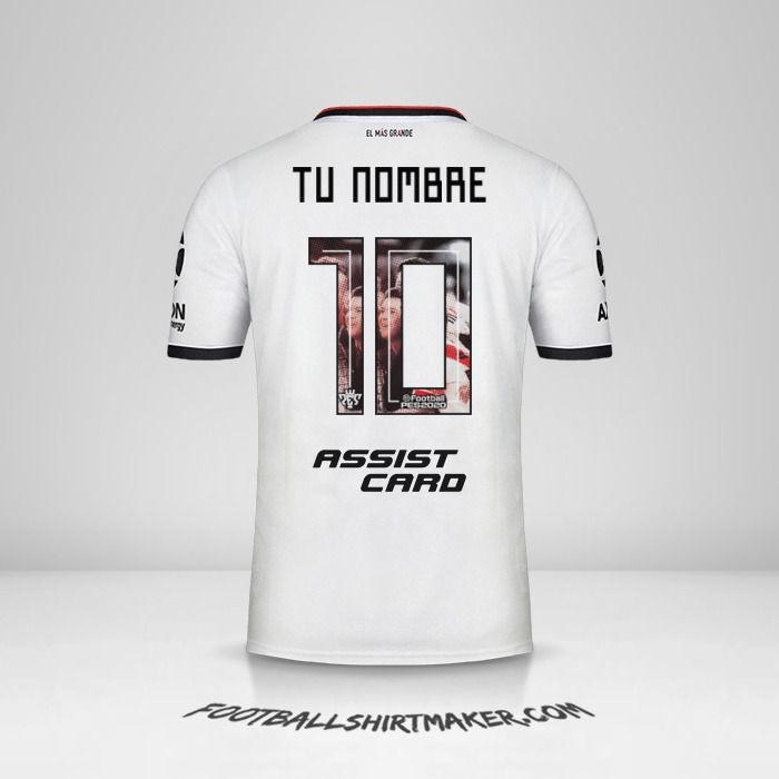 Camiseta River Plate 2019/20 III número 10 tu nombre