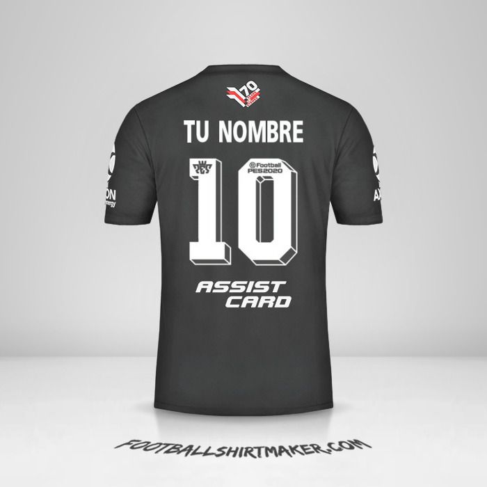Camiseta River Plate Adidas 70 Años número 10 tu nombre