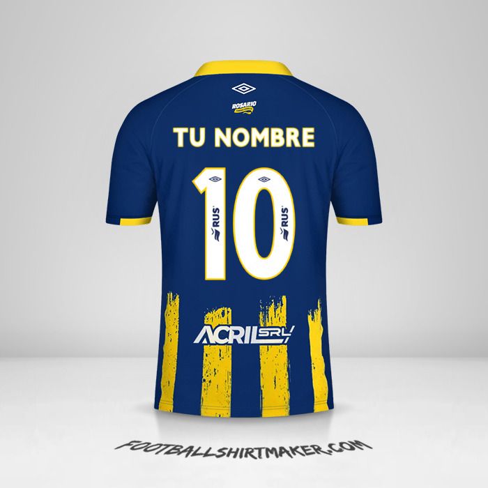 Camiseta Rosario Central 2024 número 10 tu nombre
