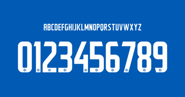 Tipografia San Lorenzo Camiseta 2021 22 Nombres Letras Numeros Dorsales Fuente Preview 00 4318