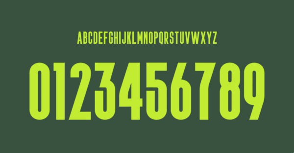 Tipografia Senegal Camiseta 2020 2021 II Nombres Letras Numeros Dorsales Fuente Preview 01 4244