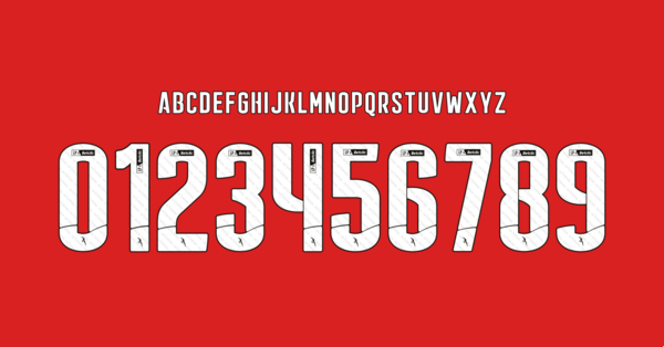 Tipografia Sl Benfica Camiseta 2024 2025 Nombres Letras Numeros Dorsales Fuente Preview 01 4705