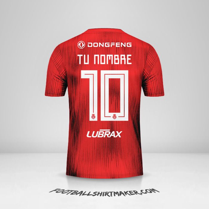 Camiseta Universidad de Chile 2019 II número 10 tu nombre