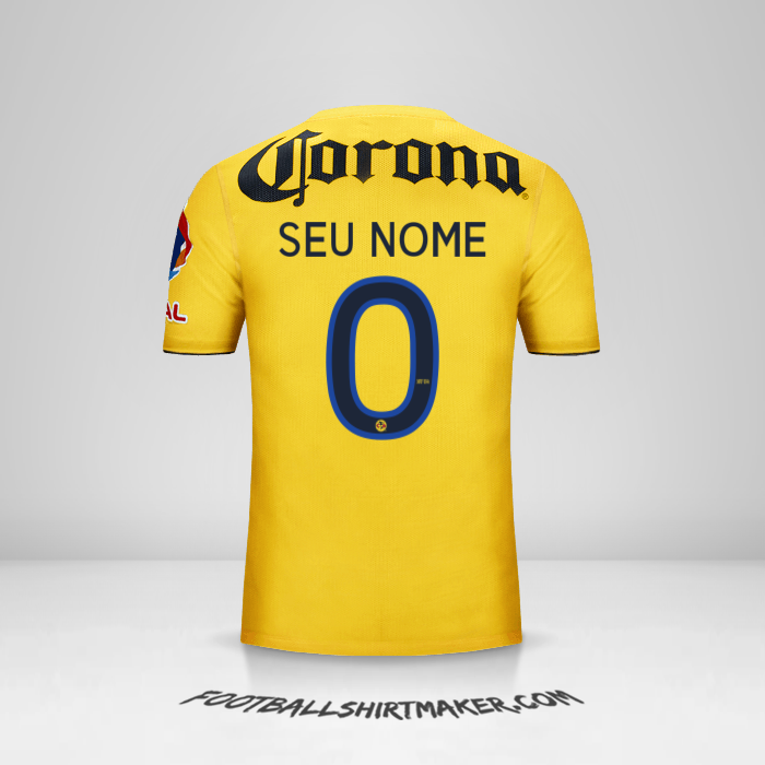 Camisa Club America 2013/14 -  seu nome - 0