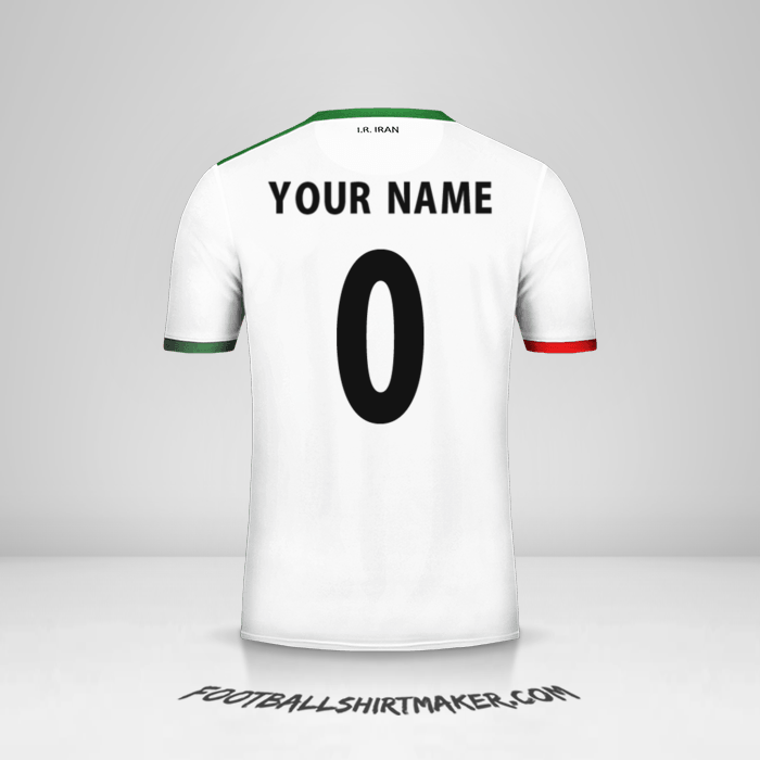 Shirt Iran 2014 -  your name - 0