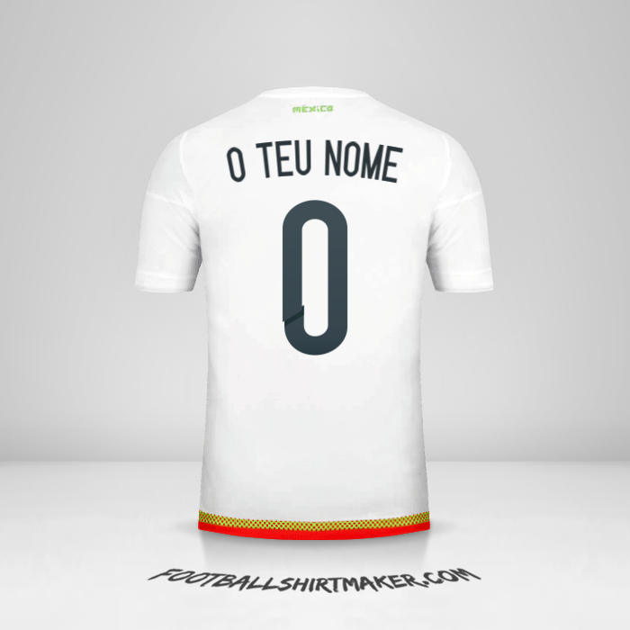 Camisola México 2015/16 II -  o teu nome - 0