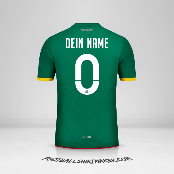 Trikot Bolivien 2015 -  dein name - 0