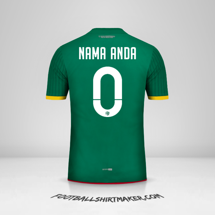 Jersey Bolivia 2015 -  nama anda - 0