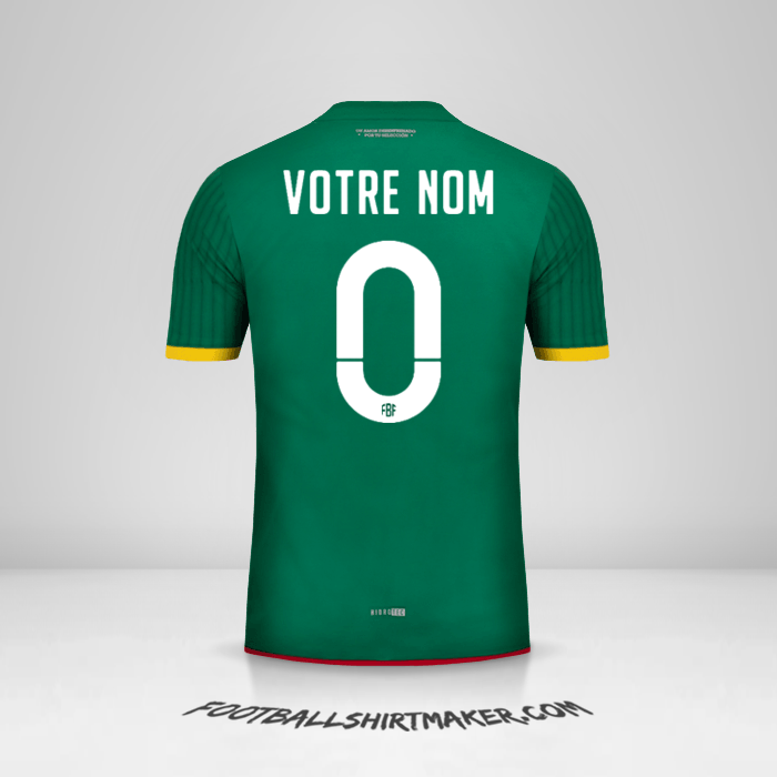 Maillot Bolivie 2015 -  votre nom - 0