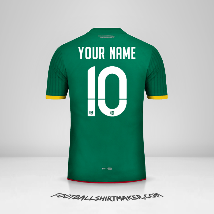 Bolivia 2015 shirt number 10 your name