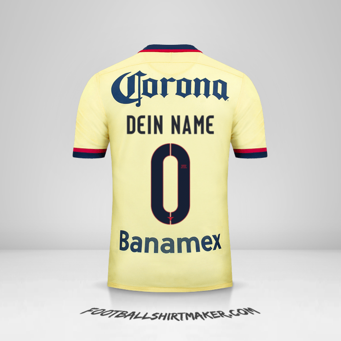 Trikot Club America 2015/16 -  dein name - 0