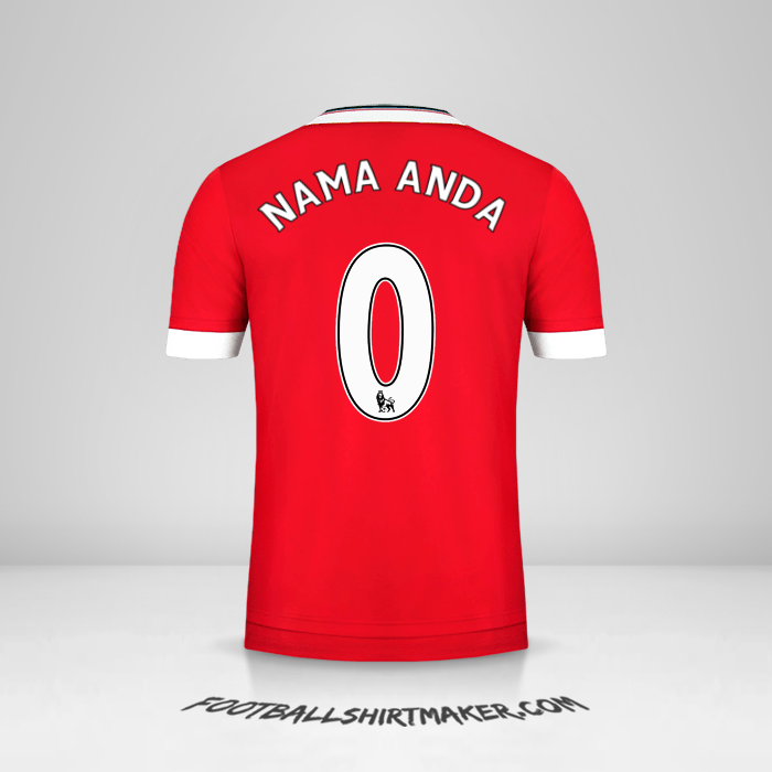 Jersey Manchester United 2015/16 -  nama anda - 0