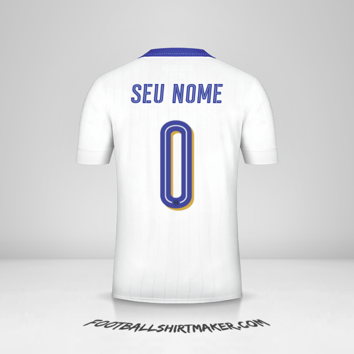 Camisa Itália 2016 II -  seu nome - 0