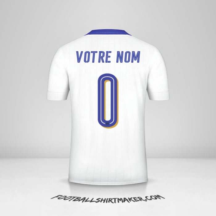 Maillot Italie 2016 II -  votre nom - 0