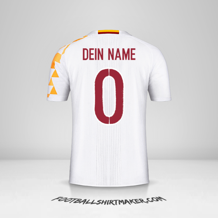 Trikot Spanien 2016 II -  dein name - 0