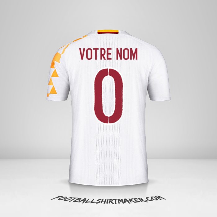 Maillot Espagne 2016 II -  votre nom - 0