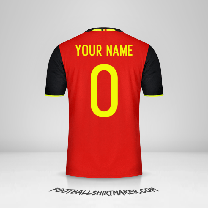 Shirt Belgium 2016 -  your name - 0