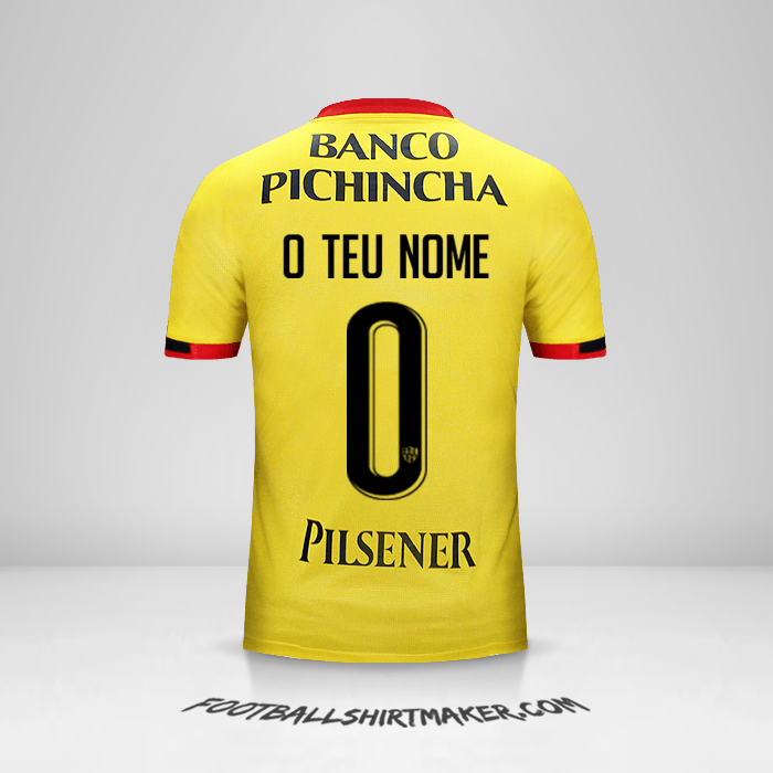 Camisola Barcelona SC  2016 -  o teu nome - 0