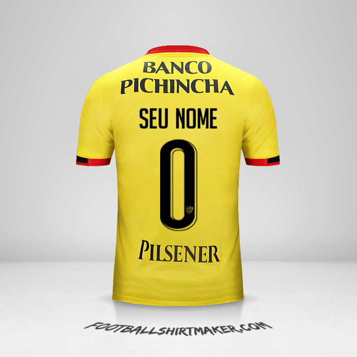 Camisa Barcelona SC  2016 -  seu nome - 0