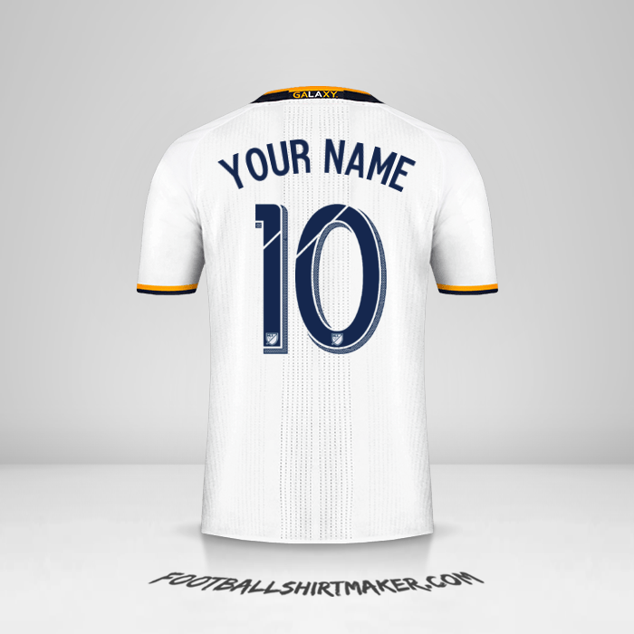 LA Galaxy 2016/2017 shirt number 10 your name