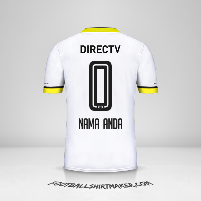 Jersey Colo Colo 2016 -  nama anda - 0