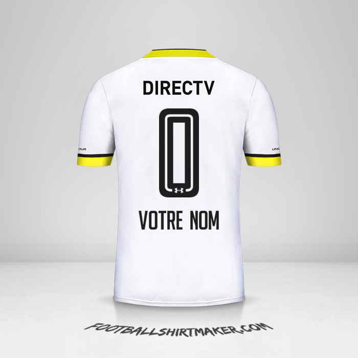 Maillot Colo Colo 2016 -  votre nom - 0