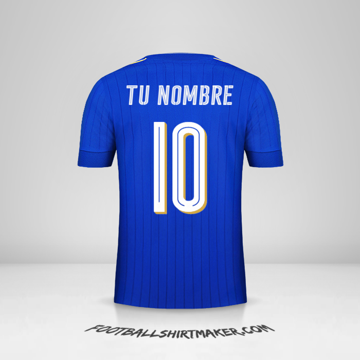 Camiseta Italia 2016 número 10 tu nombre