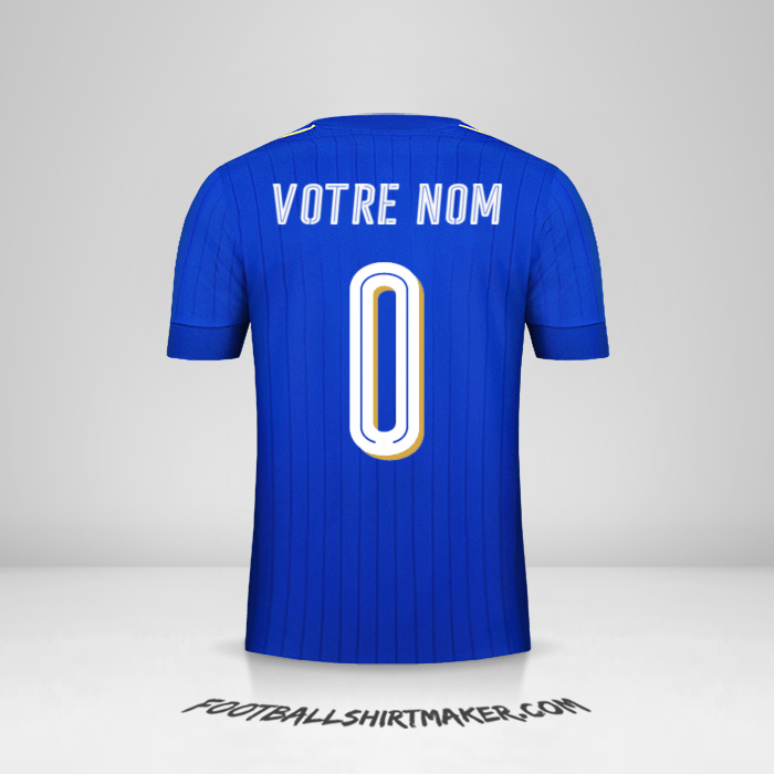 Maillot Italie 2016 -  votre nom - 0