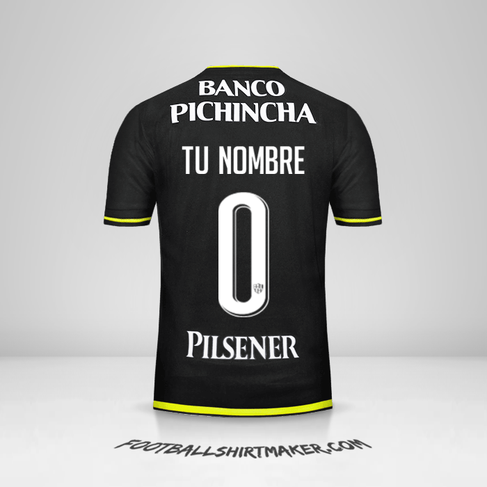 Jersey Barcelona SC 2016 II -  tu nombre - 0