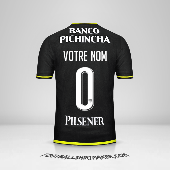 Maillot Barcelona SC 2016 II -  votre nom - 0