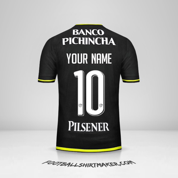 Barcelona SC 2016 II shirt number 10 your name