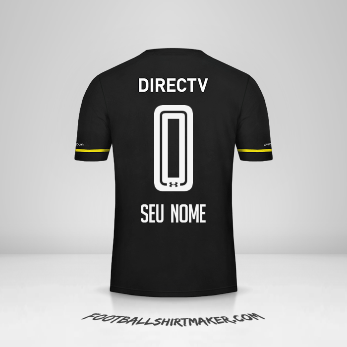 Camisa Colo Colo 2016 II -  seu nome - 0