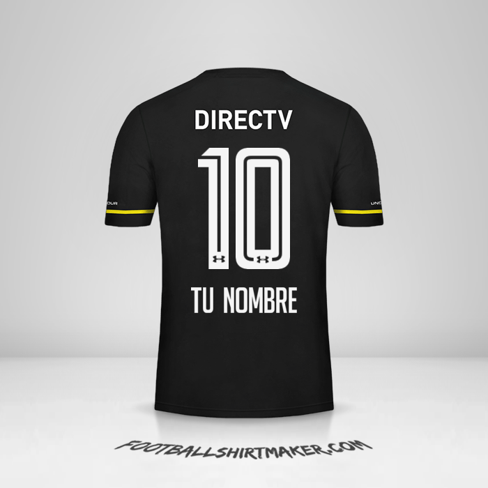 Camiseta Colo Colo 2016 II número 10 tu nombre