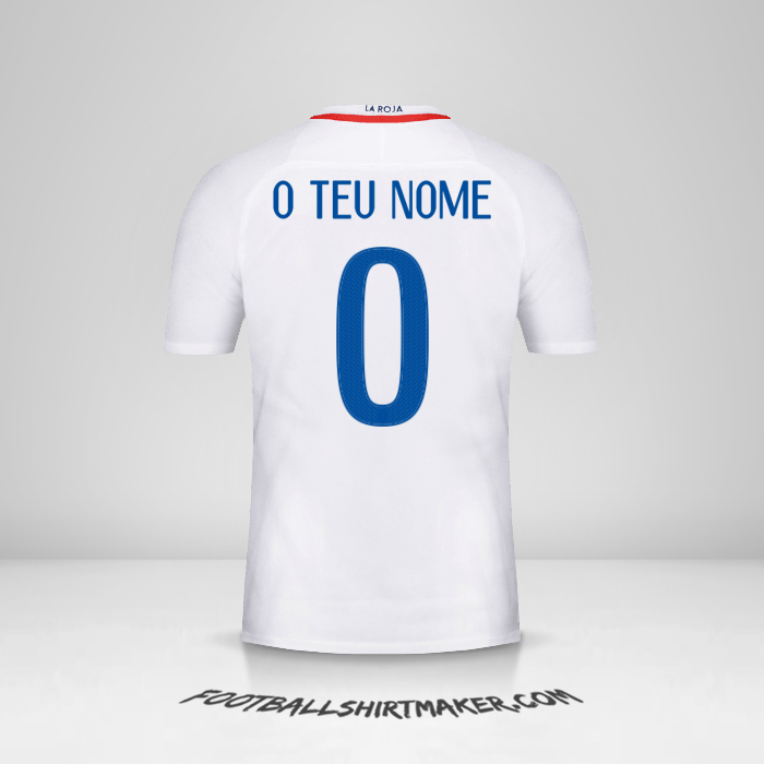 Camisola Chile 2016 II -  o teu nome - 0