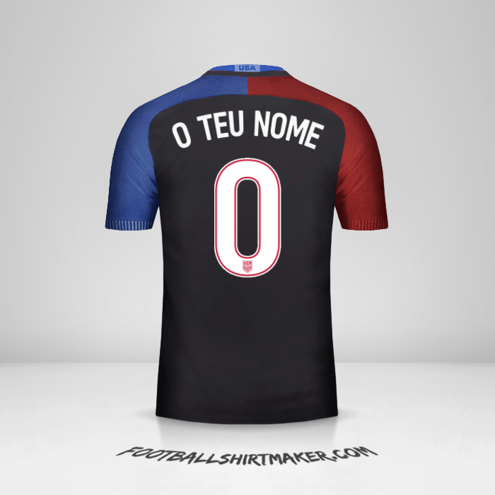 Camisola Estados Unidos 2016/17 II -  o teu nome - 0