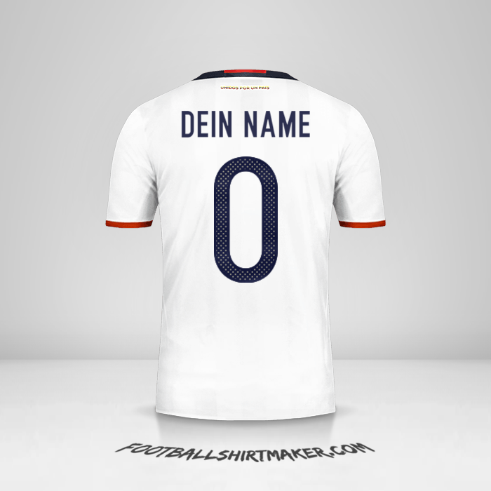 Trikot Kolumbien 2016 -  dein name - 0