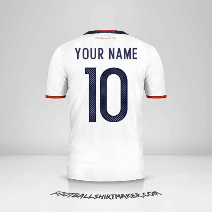 Colombia 2016 shirt number 10 your name