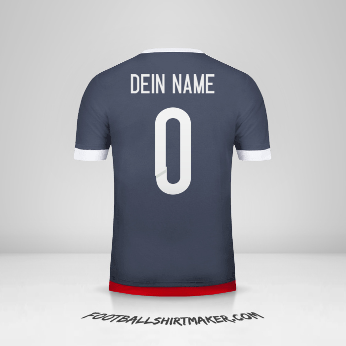 Trikot Paraguay 2015/18 II -  dein name - 0