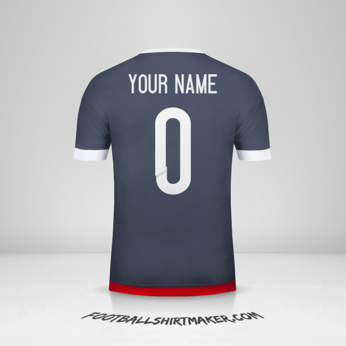 Shirt Paraguay 2015/18 II -  your name - 0