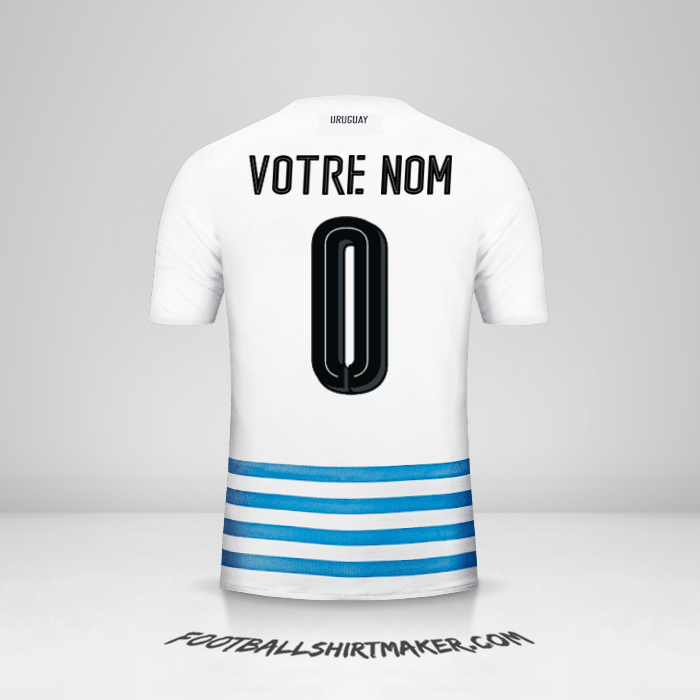 Maillot Uruguay 2016 II -  votre nom - 0