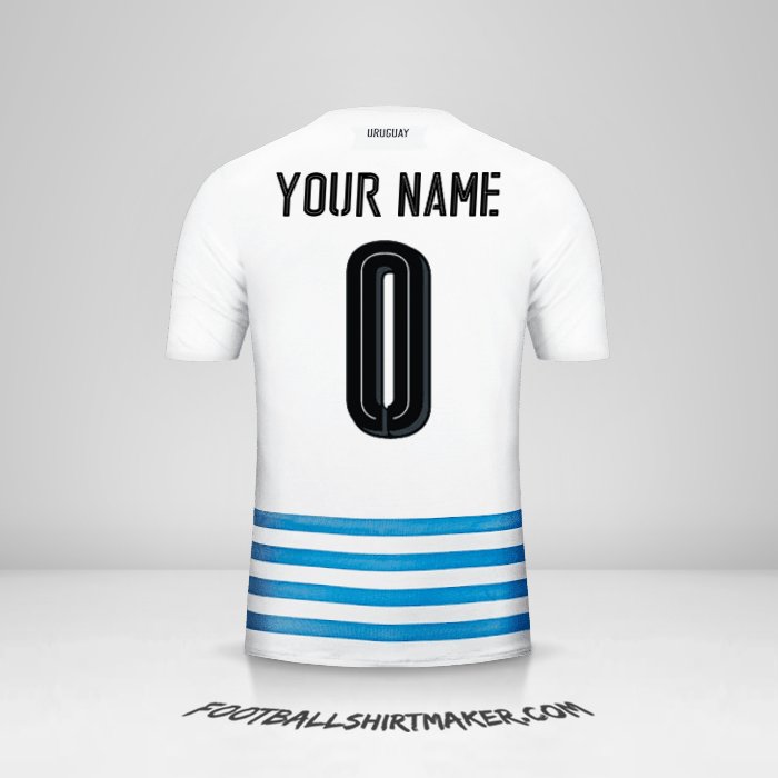 Jersey Uruguay 2016 II -  your name - 0