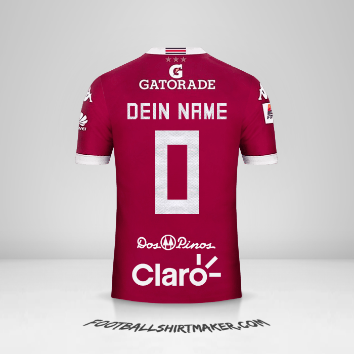 Trikot Deportivo Saprissa 2016 -  dein name - 0