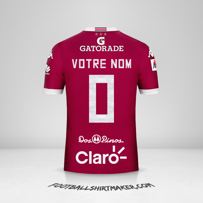 Maillot Deportivo Saprissa 2016 -  votre nom - 0