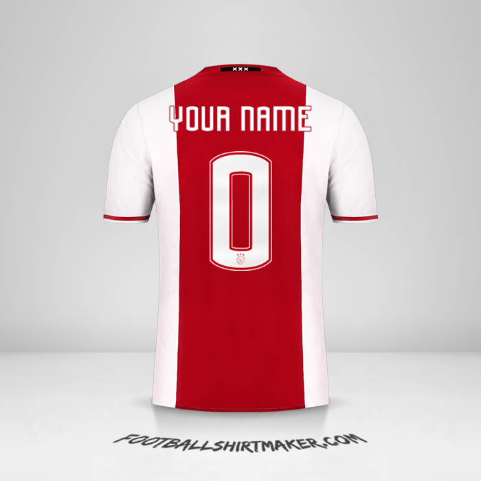 Shirt AFC Ajax 2016/17 -  your name - 0