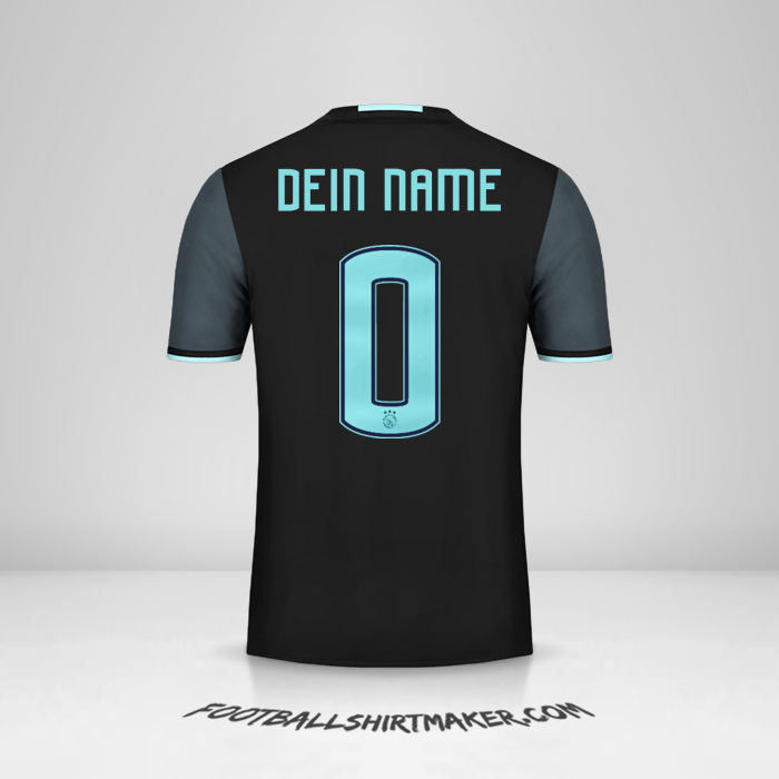 Trikot AFC Ajax 2016/17 II -  dein name - 0