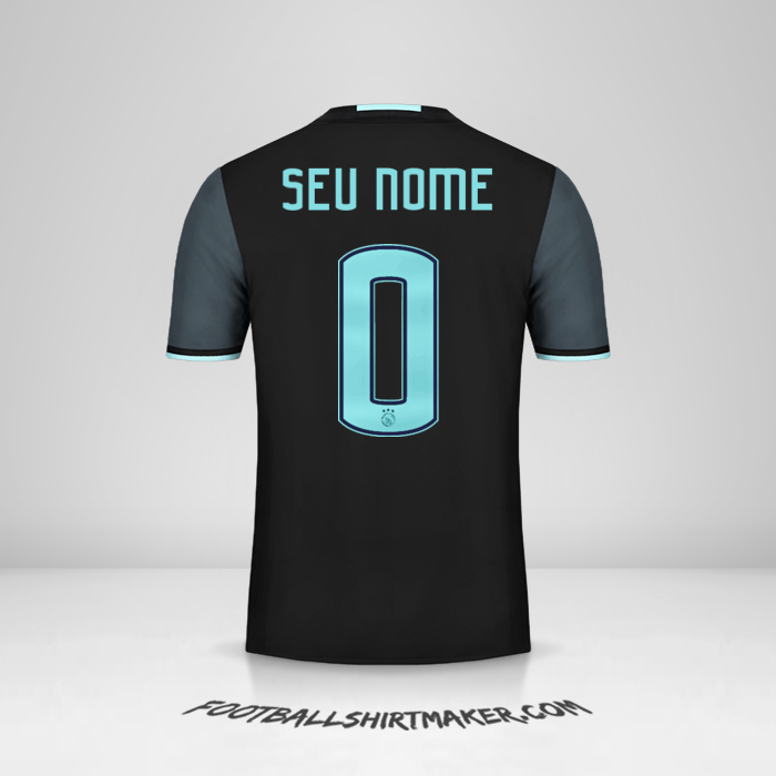 Camisa AFC Ajax 2016/17 II -  seu nome - 0