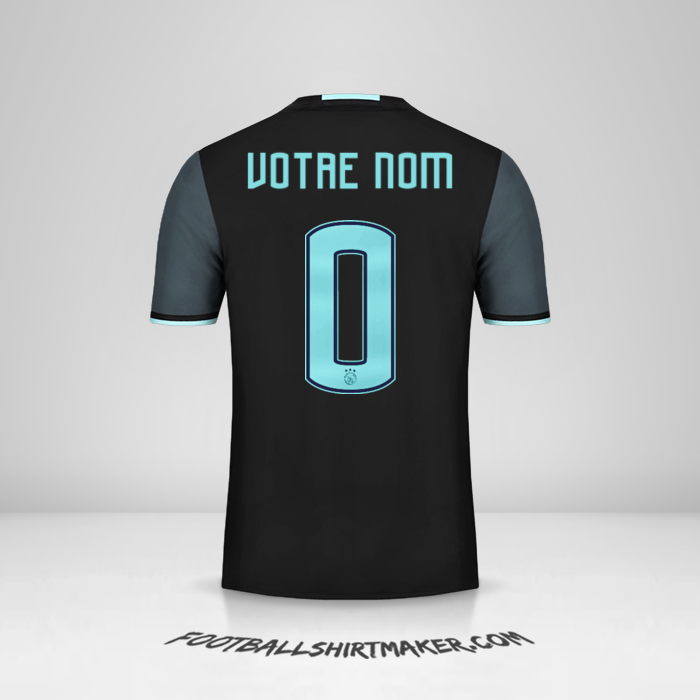 Maillot AFC Ajax 2016/17 II -  votre nom - 0