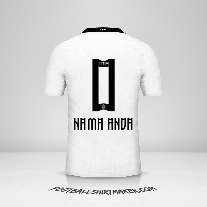 Jersey Corinthians 2016 -  nama anda - 0