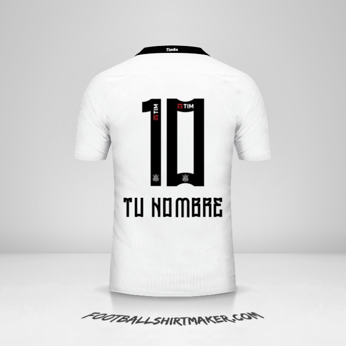 Jersey Corinthians 2016 número 10 tu nombre